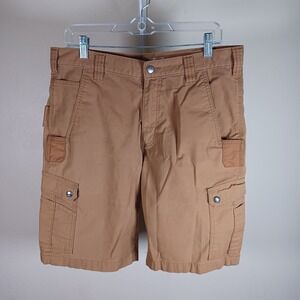 Carhartt Rugged Flex Relaxed Fit Ripstop Cargo Shorts Tan 104727BRN Mens 34